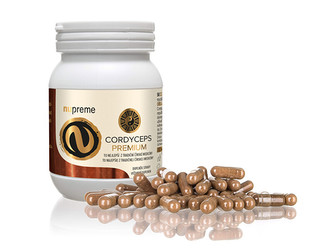 Nupreme Cordyceps extract 30% 100 kapslí