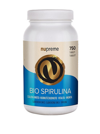 Nupreme Spirulina 750 tablet BIO