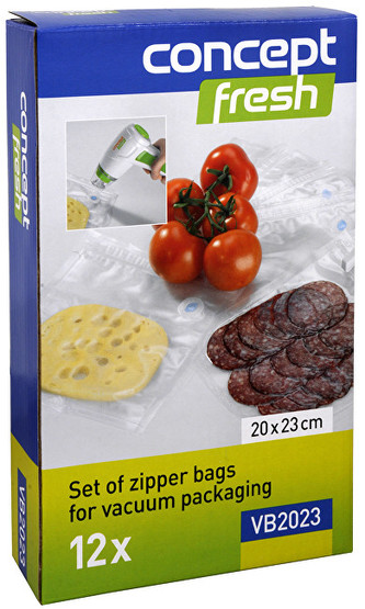 Concept Sada zip sáčků pro vakuování 20 cm x 23 cm VB-2023