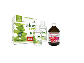 Pharma Activ AloeVeraLife aloe 99.7% 1+1 1000 ml + Cranvita 500 ml