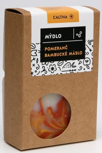 Caltha Caltha Mýdlo pomeranč a bambucké máslo 100 g