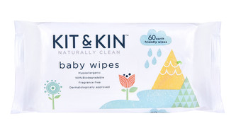 Kit & Kin Vlhčené ubrousky (60ks)