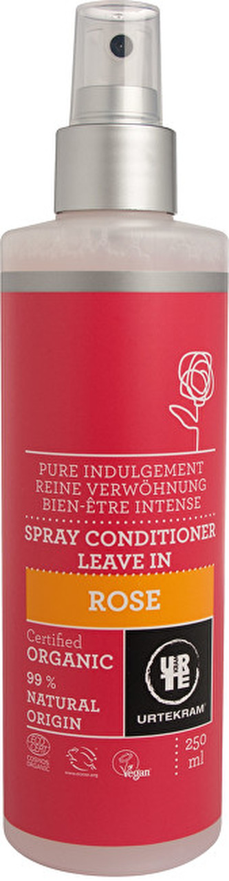 Urtekram Kondicionér spray růžový 250 ml BIO