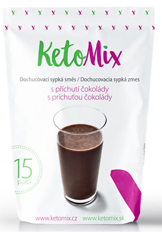KetoMix Příchuť ke koktejlu - čokoláda 45 g