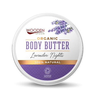 WoodenSpoon Tělové máslo Levandulové noci WoodenSpoon 100 ml