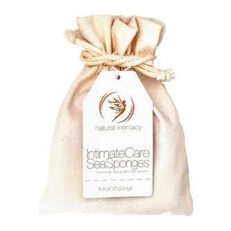 Natural Intimacy Menstruační houby 3 M v bavlněném pytlíčku 3 ks