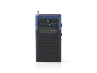 Rádio NEDIS RDFM1100BU BLACK/BLUE