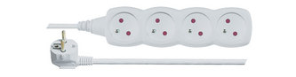 Prodlužovací přívod 4 zásuvky 5m EMOS P0415