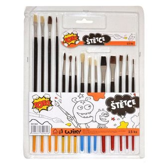 Sada štětců 15 ks