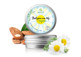 Semante by Naturalis Ochranný balzám na rty s heřmánkem \"Sweet kiss\" BIO 30 ml