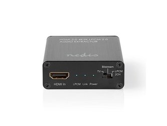 Převodník 1x HDMI - 1x Jack 3,5mm + Toslink NEDIS VEXT3470AT