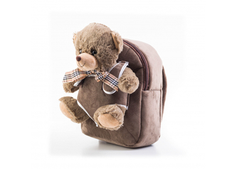 Dětský batoh G21 MEDVÍDEK BROWN