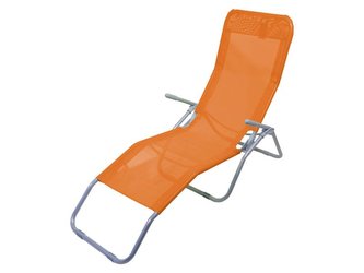 Lehátko kempingové skládací CATTARA PALERMO oranžové