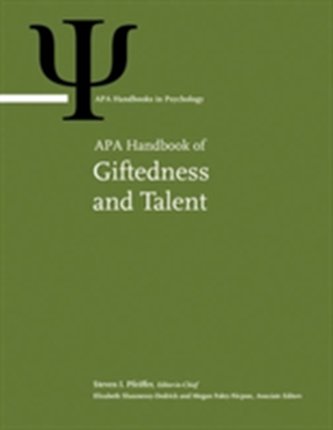 APA Handbook of Giftedness and Talent
