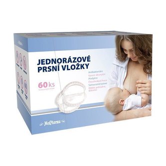 MedPharma Jednorázové prsní vložky 60 ks