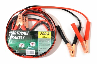 Kabely startovací 200A 2,5m COMPASS 01121
