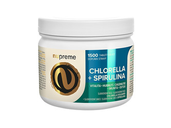 Nupreme Chlorella + Spirulina 1 500 tablet