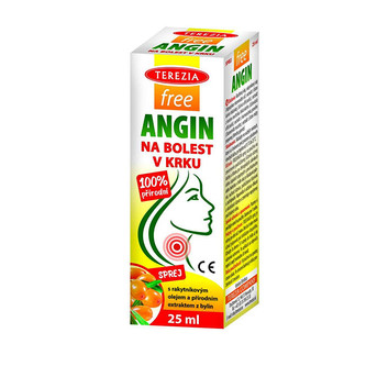 Terezia Company FreeANGIN sprej na bolest v krku 25 ml