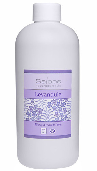 Saloos Bio tělový a masážní olej - Levandule 500 ml