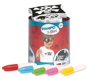 Razítka na textil StampoT-shirt / Piráti