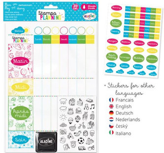 Razítka Stampo Planning - Můj první plánovač