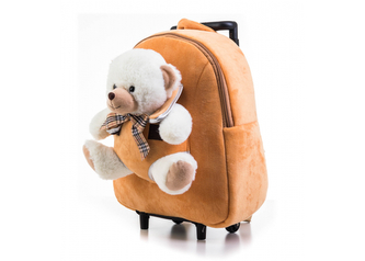 Dětský batoh G21 MEDVÍDEK 2v1 BROWN