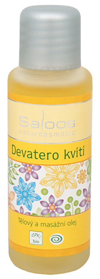 Saloos Bio tělový a masážní olej - Devatero kvítí 500 ml