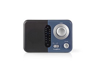 Rádio NEDIS RDFM1300BU BLACK/BLUE