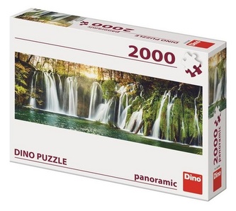 Puzzle 2000 Plitvické vodopády Panoramic Puzzle 2000 Plitvické vodopády Panoramic