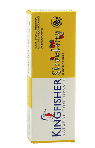 Kingfisher Zubní pasta Kingfisher dětská - Jahoda 75 ml