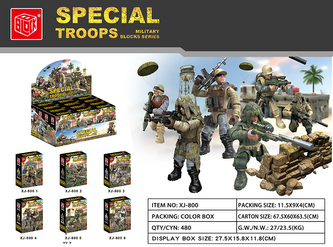 Vojáčci stavebnice