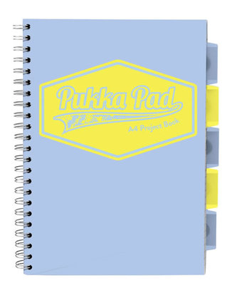 Pukka Pad Projektový blok Pastel A4, papír 80g, 100 listů, světle modrý