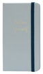 Pukka Pad Zápisník s elastickým uzávěrem, šedý, 60 listů, papír 80g, 75x135mm