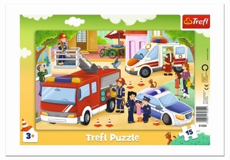 Puzzle Zásahová vozidla