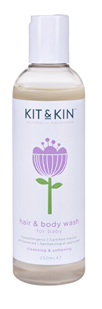 Kit & Kin Vlasový a tělový šampón 250 ml
