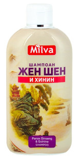 Milva Šampon na vlasy ženšen a chinin 200 ml Milva