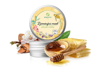 Semante by Naturalis Zjemňující mast s propolisem \"Pilný jako včelička\" BIO 50 ml