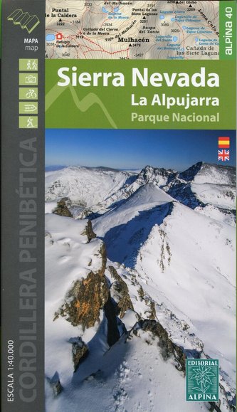 SIERRA NEVADA LA ALPUJARRA MAP&HIKING;