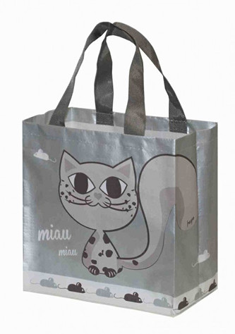 KPPS ECO taška KityKat stříbrná