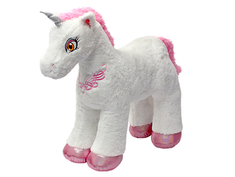 Jednorožec plyšový 90cm stojící 0m+ v sáčku