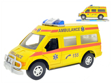 Auto ambulance 27cm na setrvačník v krabičce