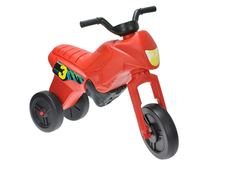 Odrážedlo Enduro větší červené max. 25kg 12m+