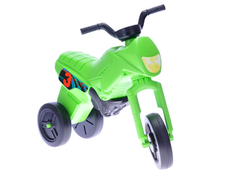 Odrážedlo Enduro větší zelené max. 25kg 12m+