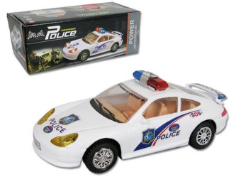 Auto policie na baterie