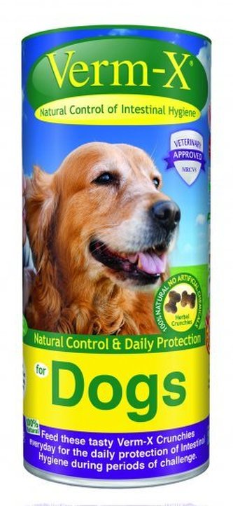 VERM-X VERM-X PŘÍRODNÍ GRANULE PROTI STŘEVNÍM PARAZITŮM PRO PSY 100G