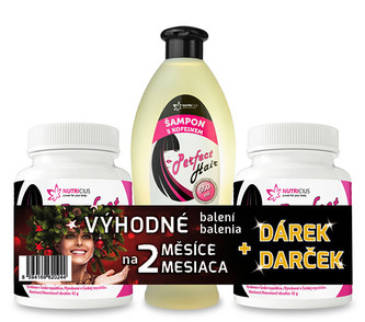 Nutricius Perfect HAIR new 2 ks + šampon zdarma
