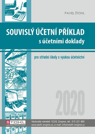 Souvislý účetní příklad s účetními doklady 2020