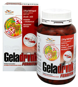Orling Geladrink Ferritin 360 kapslí