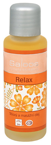 Saloos Bio tělový a masážní olej - Relax 500 ml