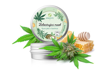 Semante by Naturalis Zvláčňující konopná mast \"Ruce jako v bavlnce\" BIO 50 ml